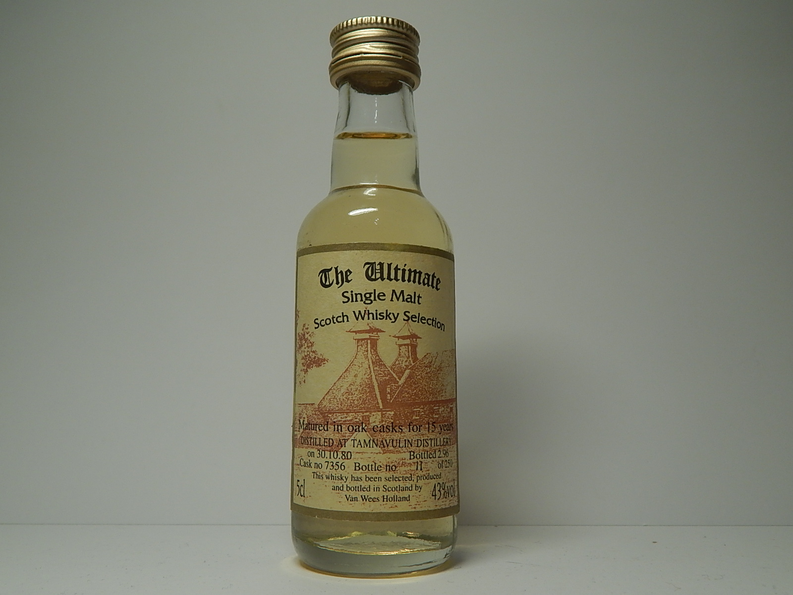 SMSWS 15yo 1980-1996 "Ultimate" 5cl 43%vol