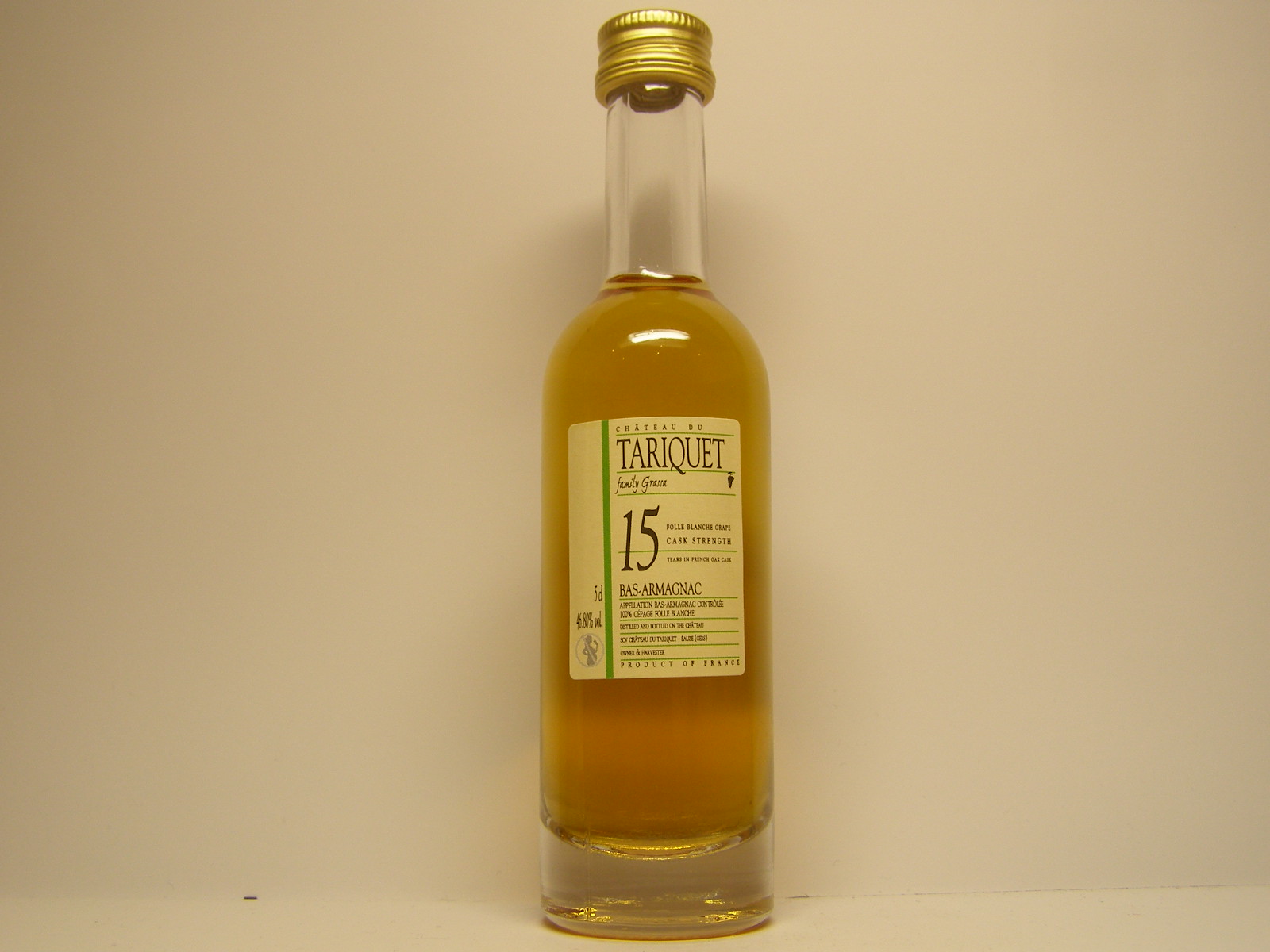 Chateau du family Grassa 15yo Bas - Armagnac