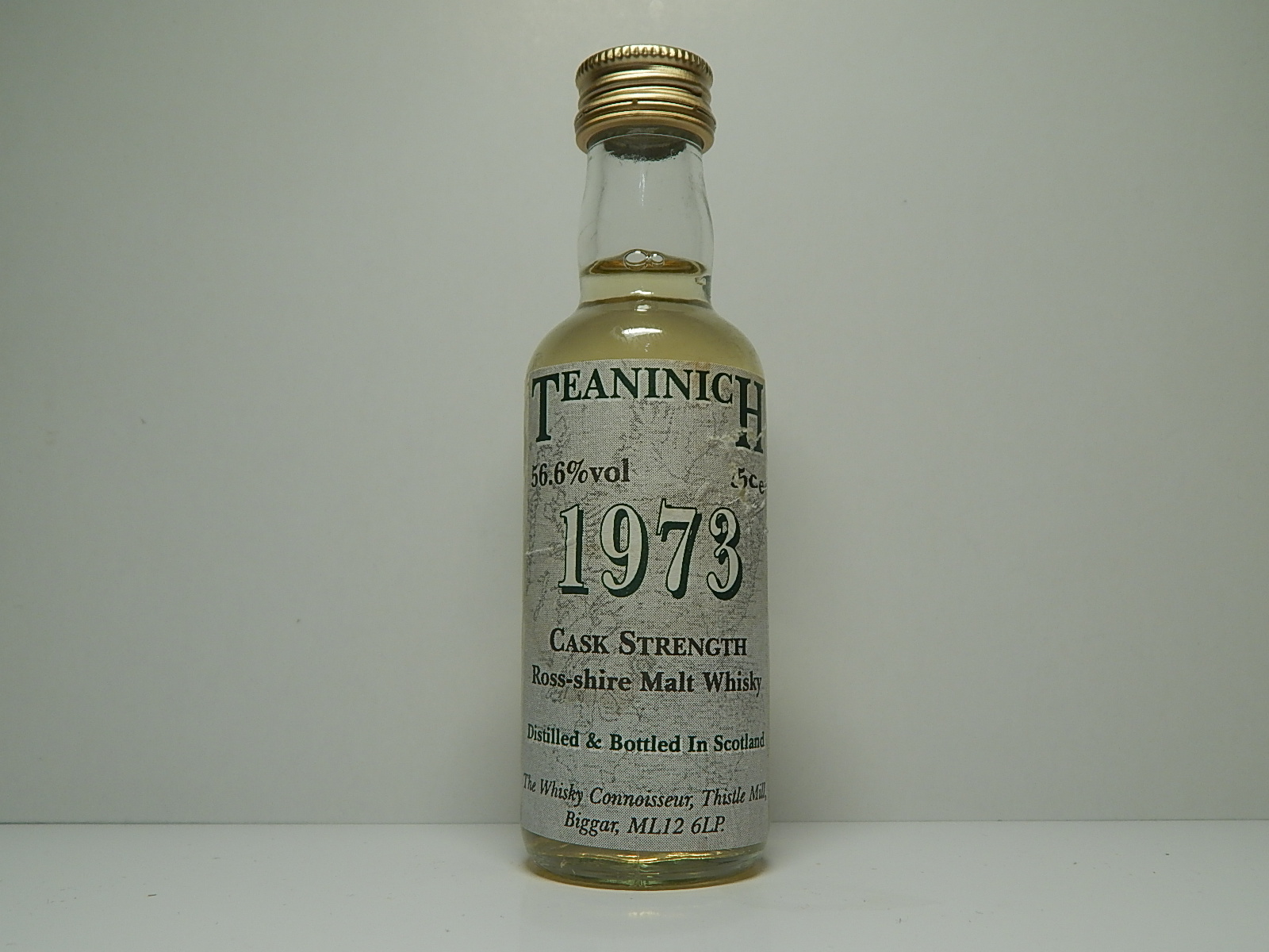 CS RMW 1973 " Whisky Connoisseur" 5cle 56,6%vol