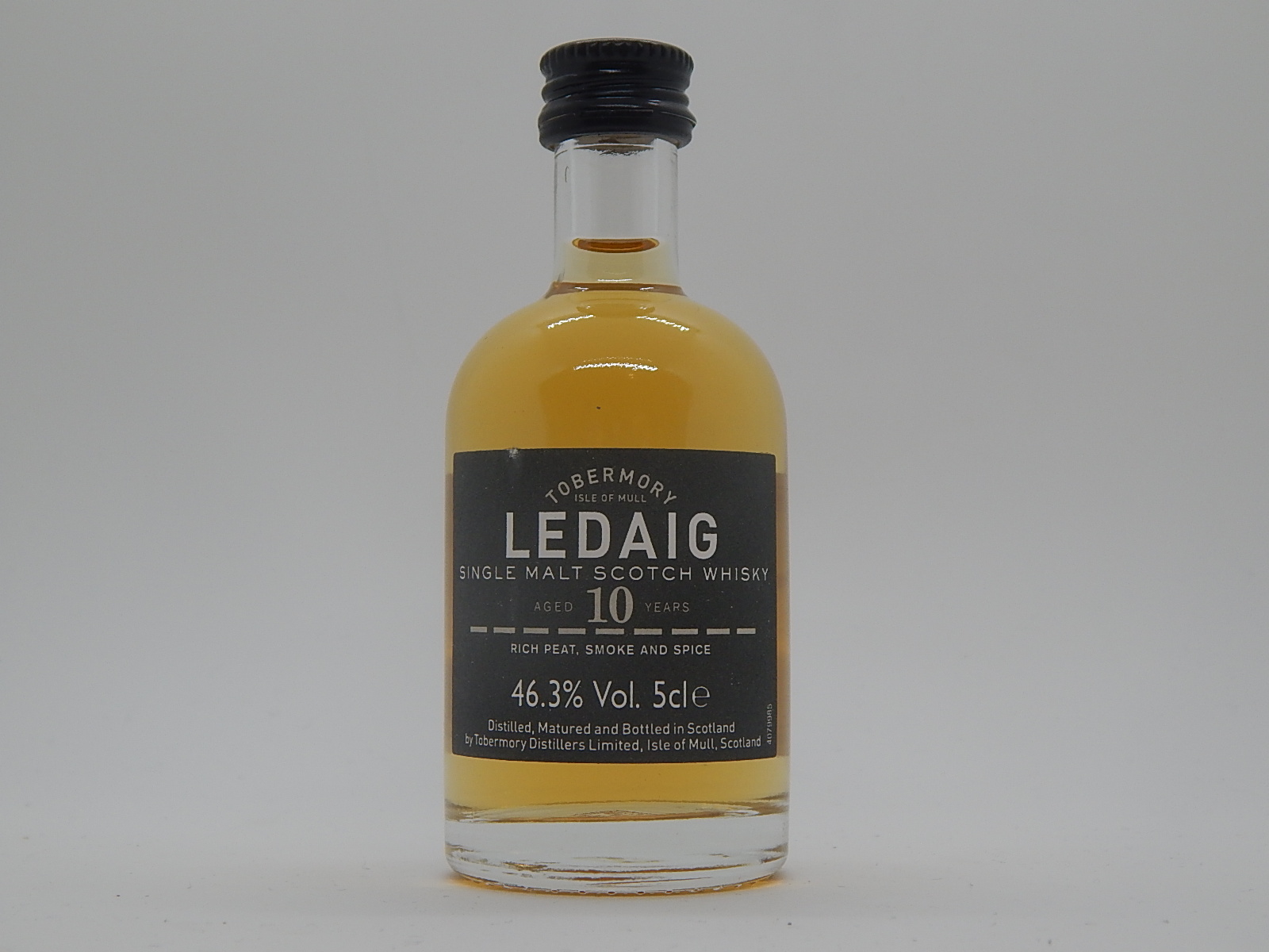 LEDAIG SMSW 10yo5cle 46,3%Vol.