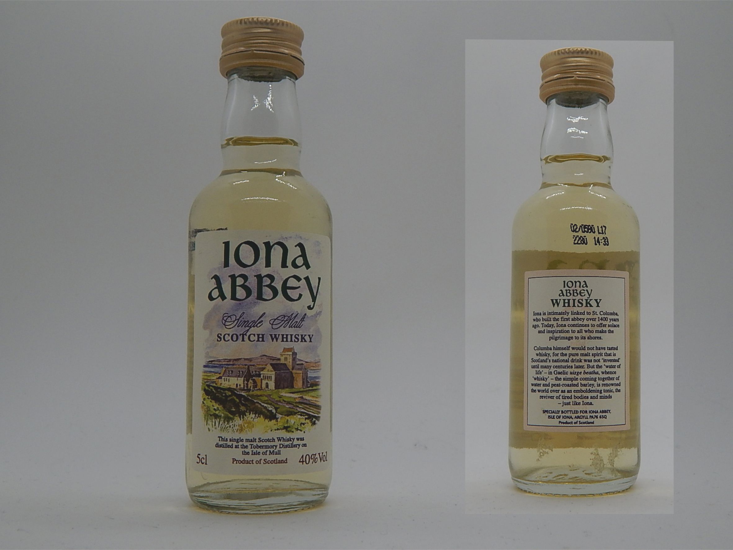 IONA ABBEY SMSW 5cl 40%Vol