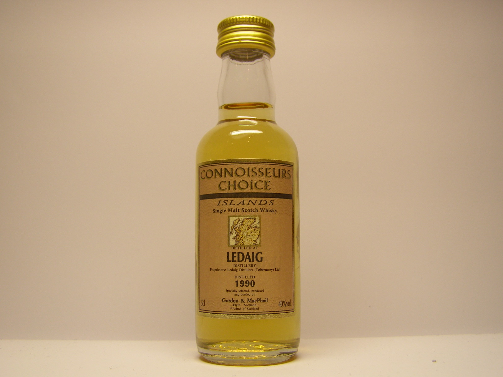 Ledaig ISMSW 1990 "Connoisseurs Choice" 5cl 40%vol