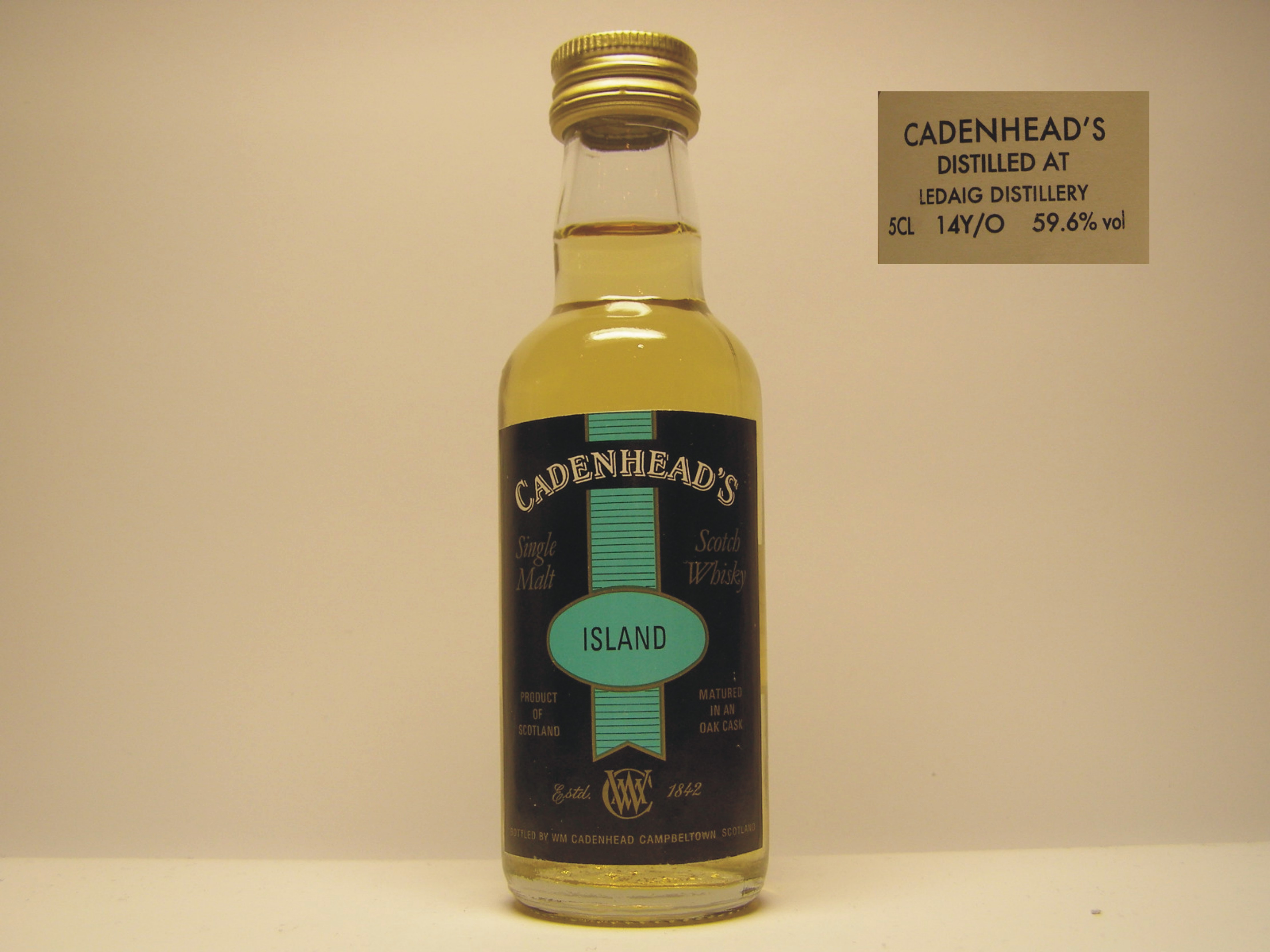 Ledaig ISMSW 14yo "Cadenhead´s" 5CL 59,6%vol 