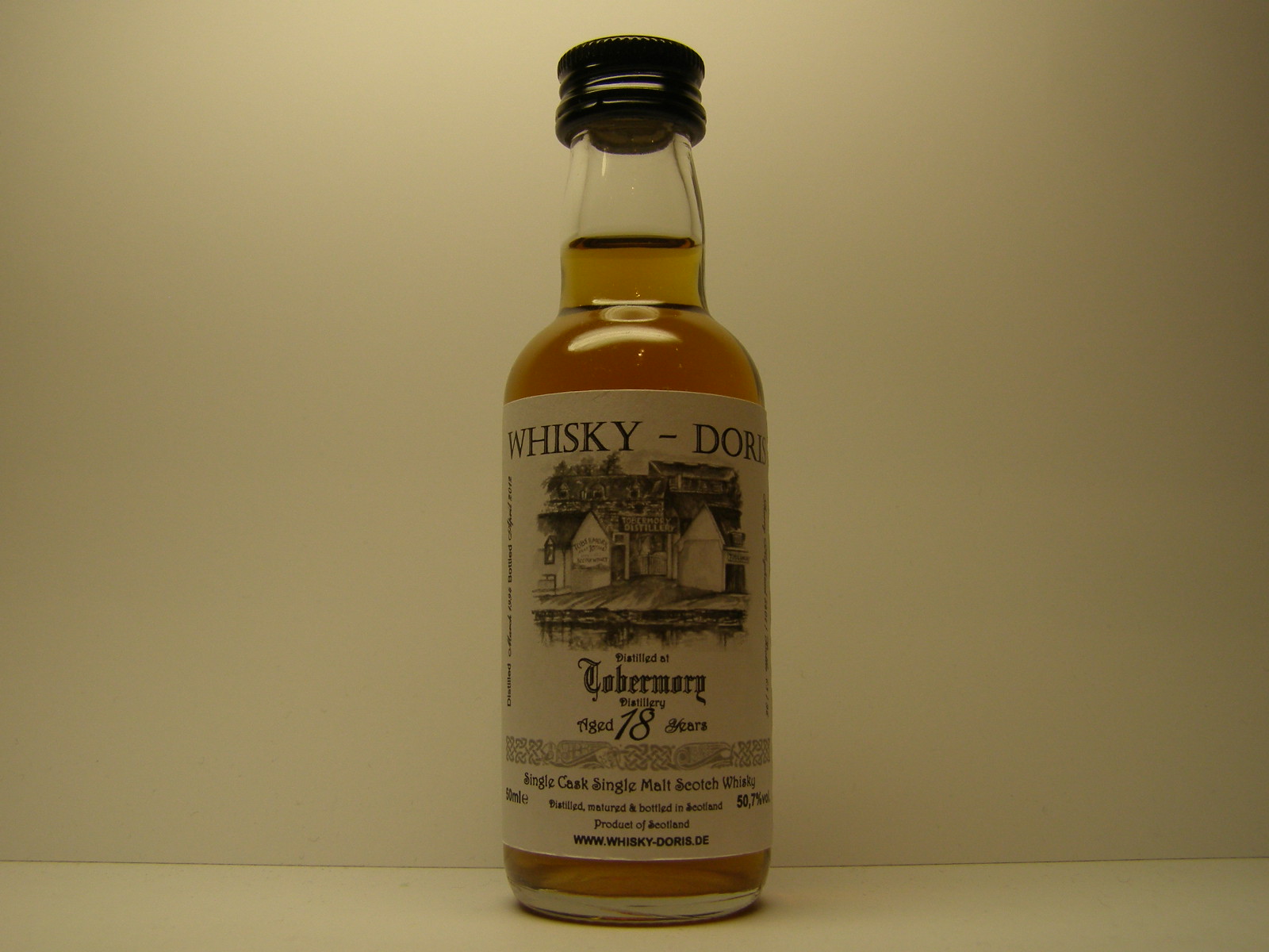 SCSMSW 18yo 1994-2012 "Whisky Doris" 50mle 50,7%vol.