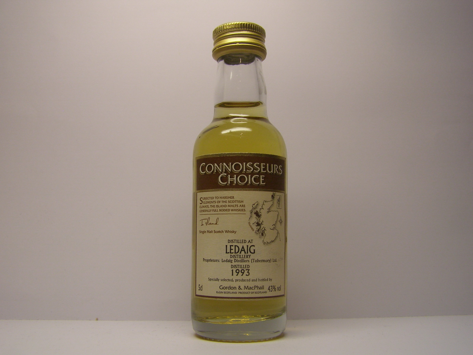 ISMSW 1993 "Connoisseurs Choice" 5cl 43%vol