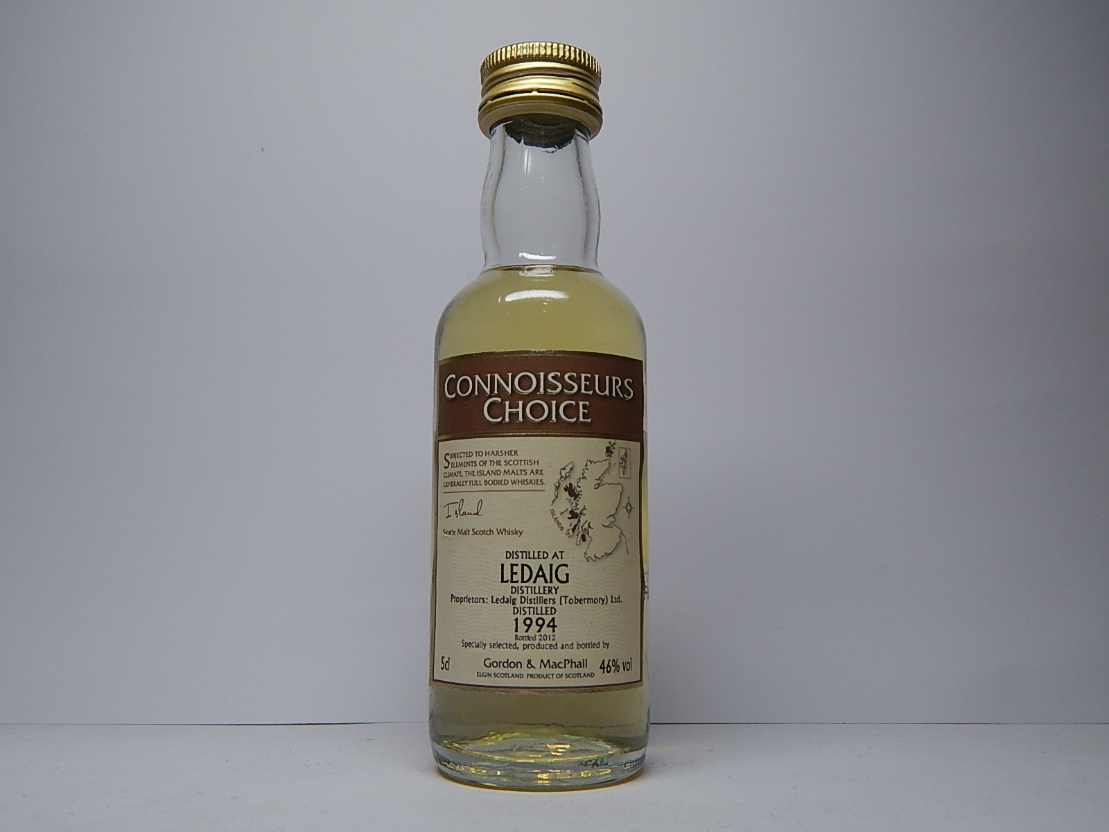 LEDAIG ISMSW 1994 "Connoisseurs Choice" 5cl 46%vol