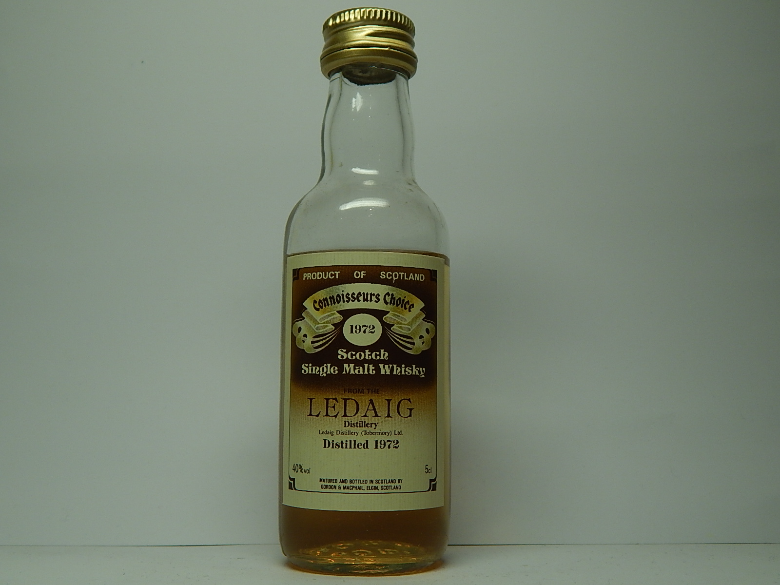 LEDAIG SSMW 1972 "Connoisseurs Choice" 5cl 40%vol