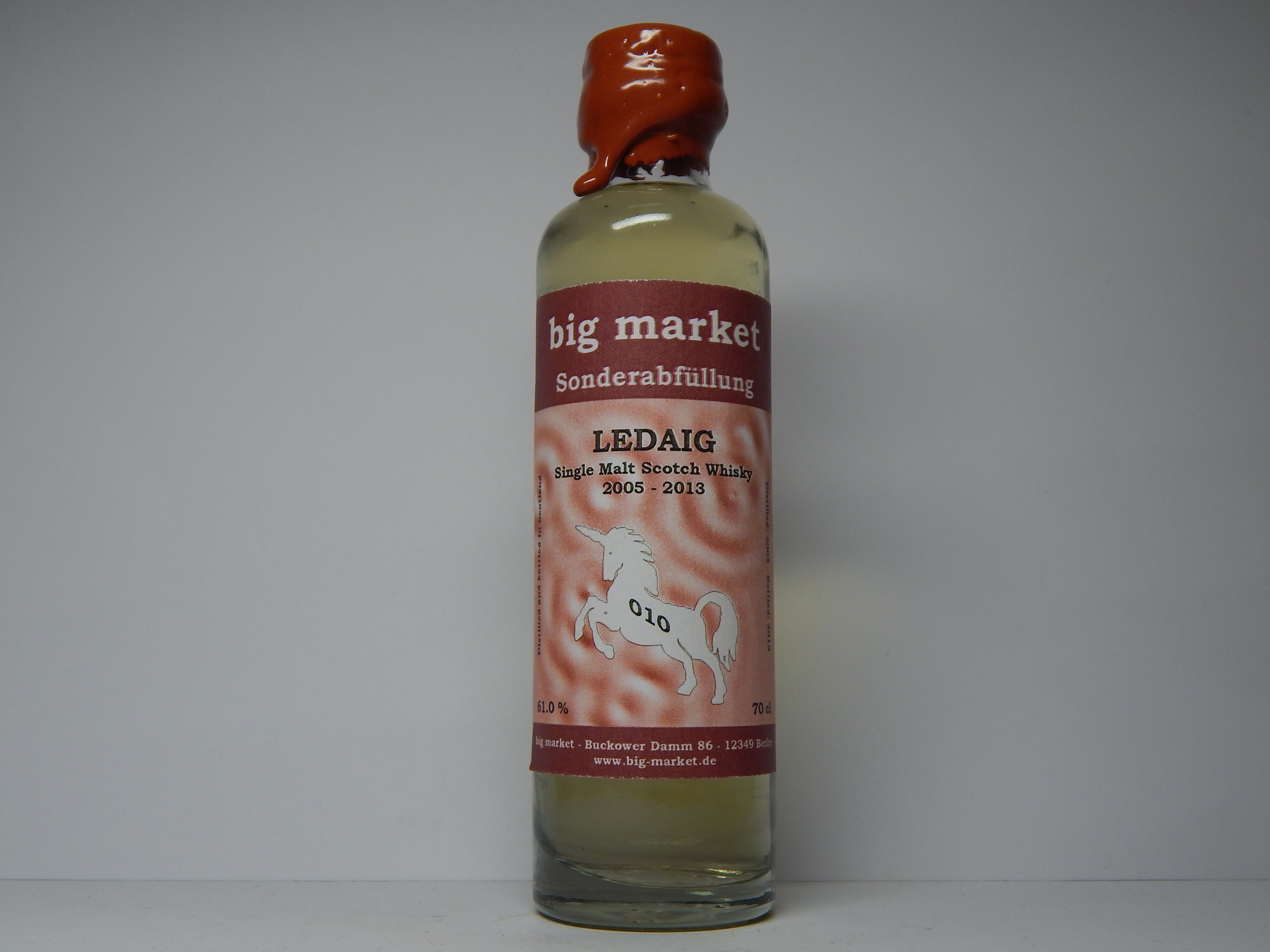 LEDAIG SMSW 8yo 2005-2013 "Big Market" 40ml 61,0%