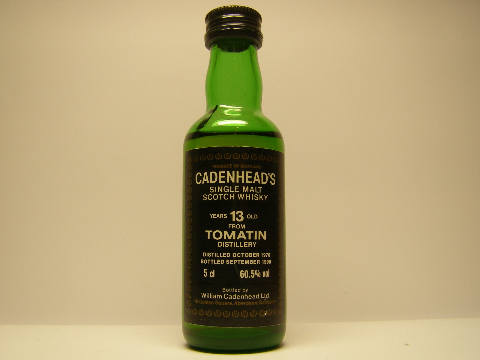 SMSW 13yo 1976-1990 "Cadenhead´s" 5cl 60,5%vol 