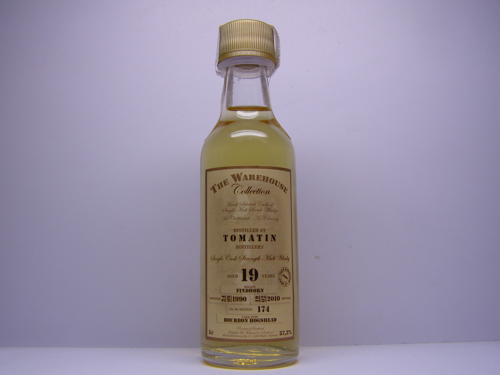 SCSMW 19yo 1990-2010 "The Warehouse Collection" 5cl 57,3%