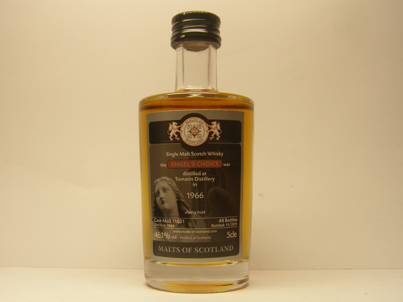 ANGEL´S CHOICE SMSW 45yo 1966-2011 "Malts of Scotland" 5cle 46,1%vol. 