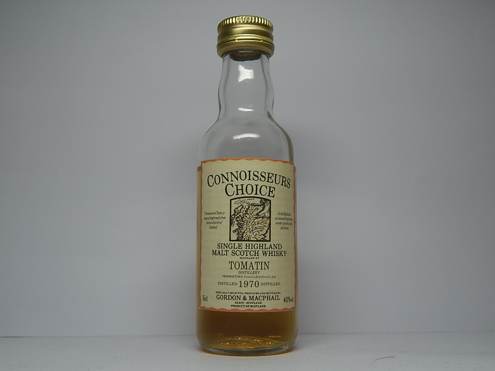 SHMSW 1970 "Connoisseurs Choice" 5cl 40%vol 