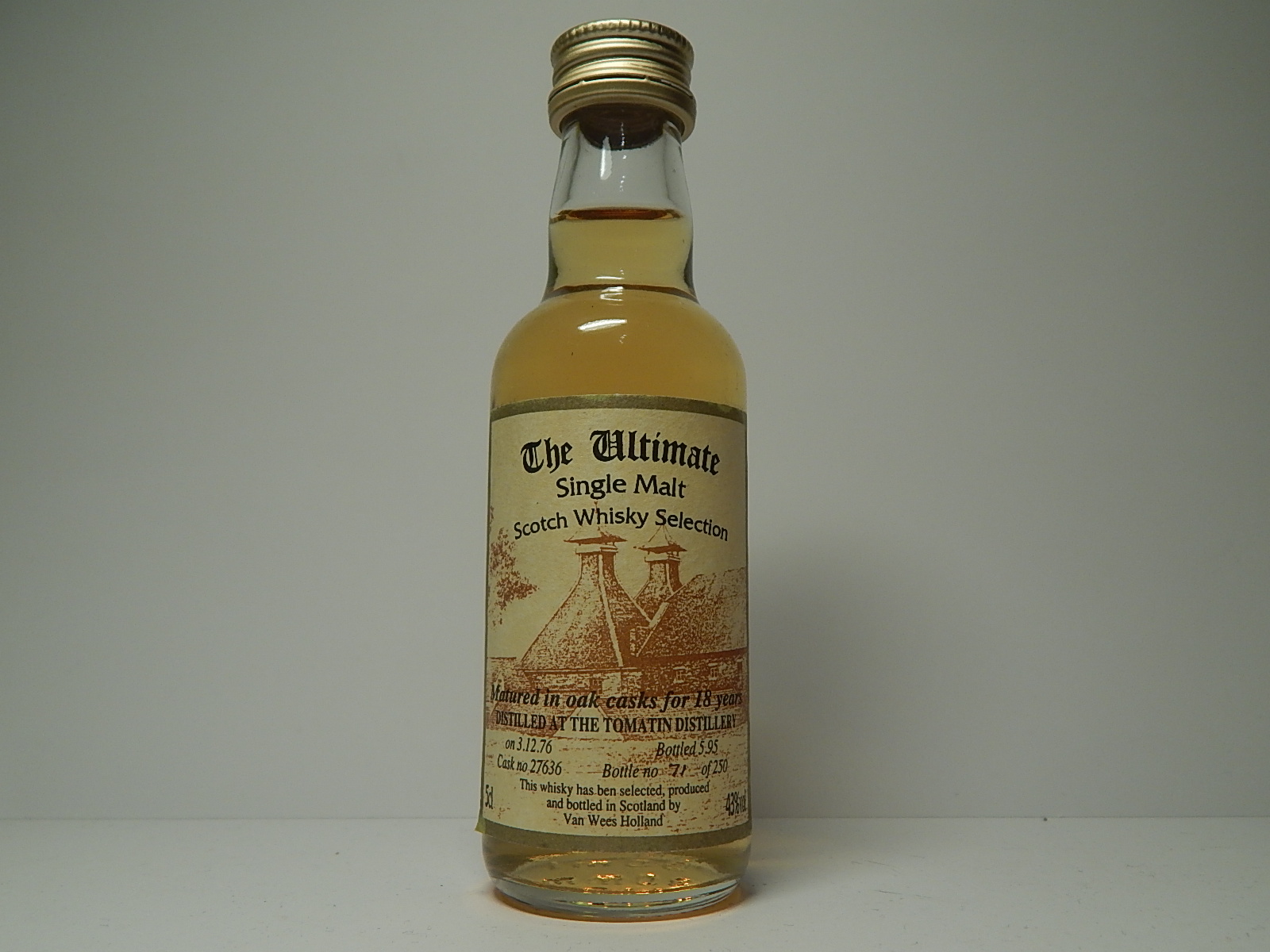 SMSWS 18yo 1976-1995 "Ultimate" 5cl 43%vol