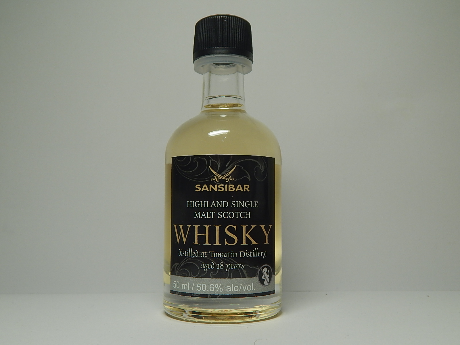 HSMSW 18yo "Sansibar Whisky" 50ml 50,6%alc/vol.
