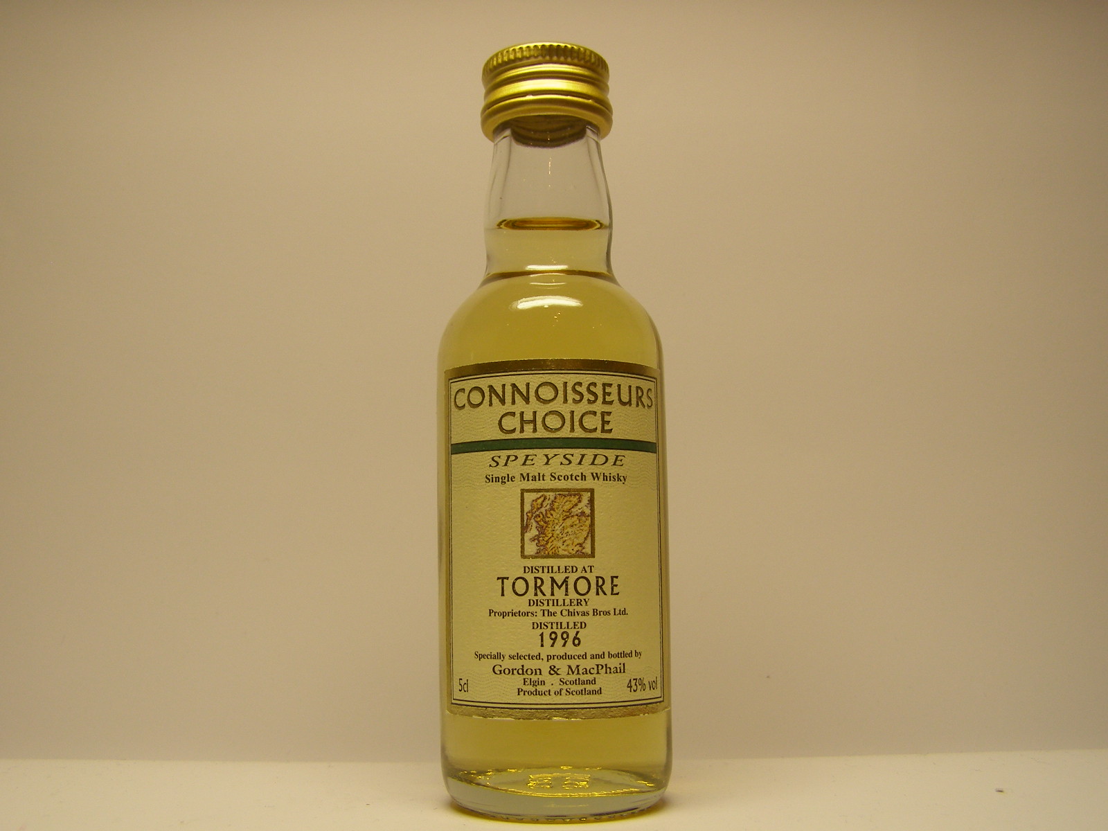 SSMSW 1996 "Connoisseurs Choice" 5cl 43%vol