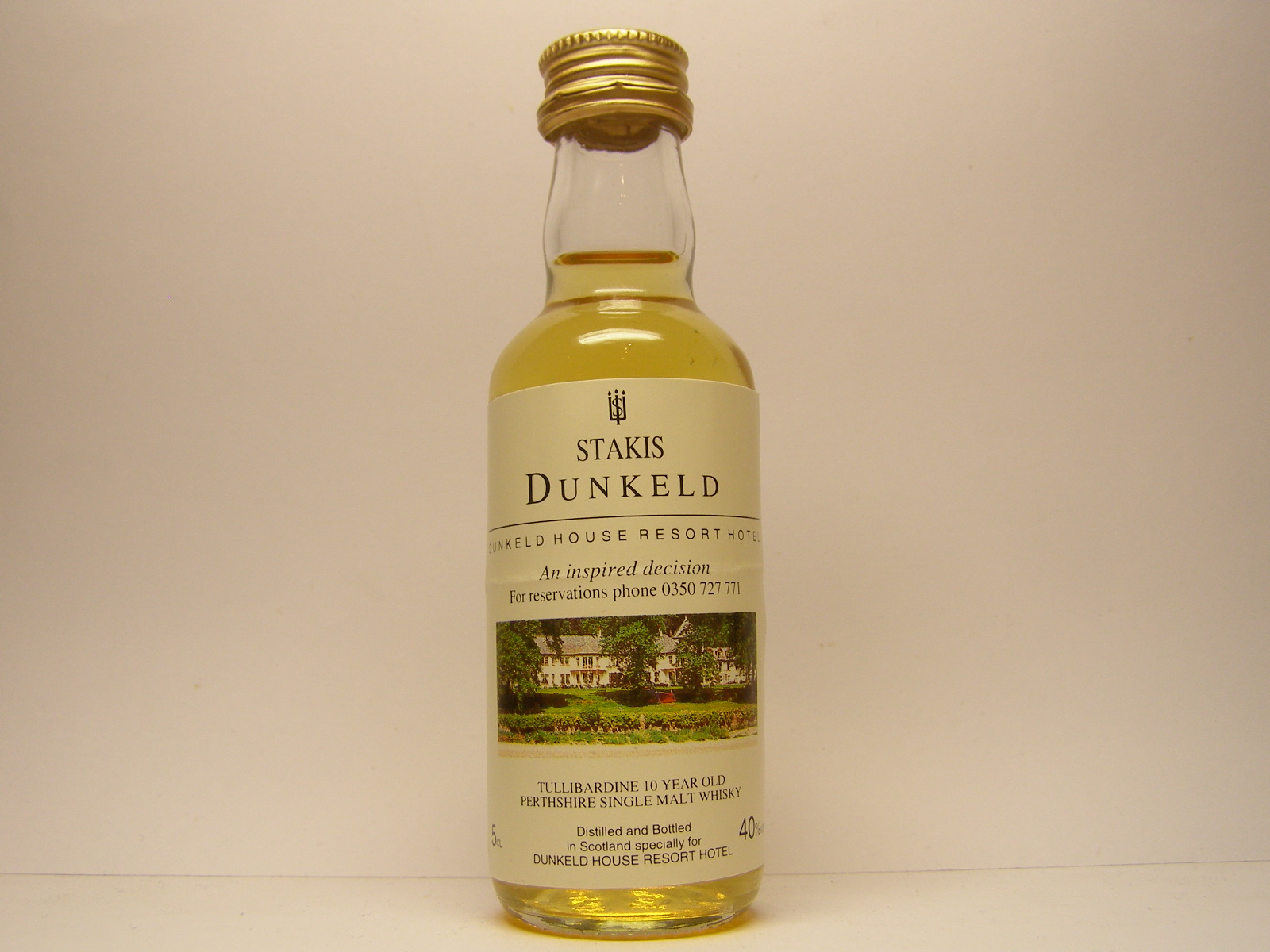 STAKIS DUNKELD PSMW 10yo 5CL 40%VOL