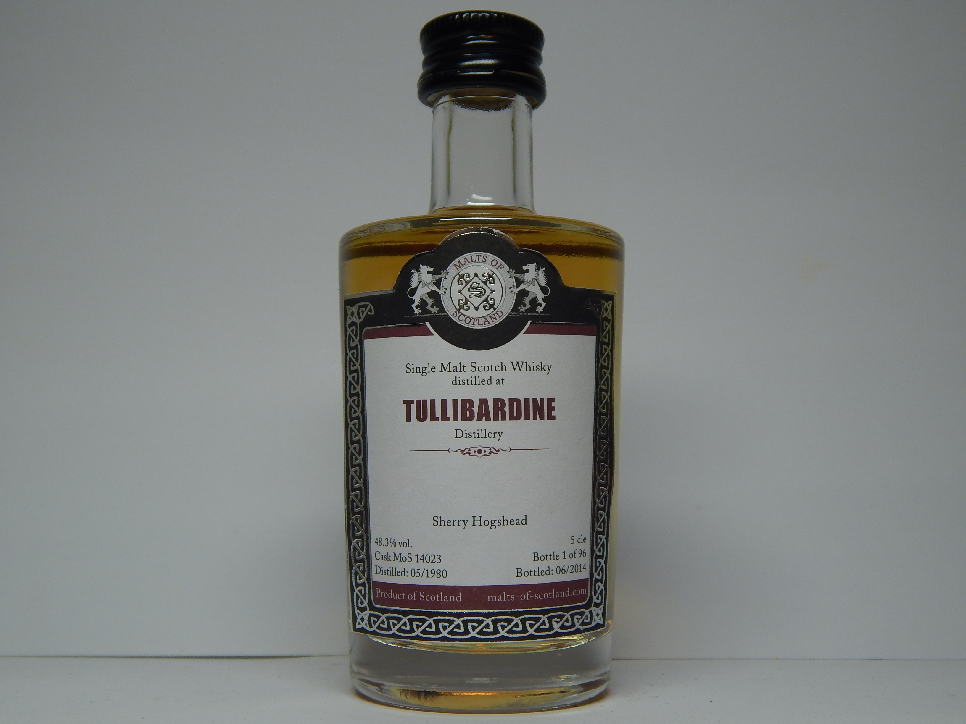 SMSW Sherry Hogshead 34yo 1980-2014 "Malts of Scotland" 5cle 48,3%vol. 