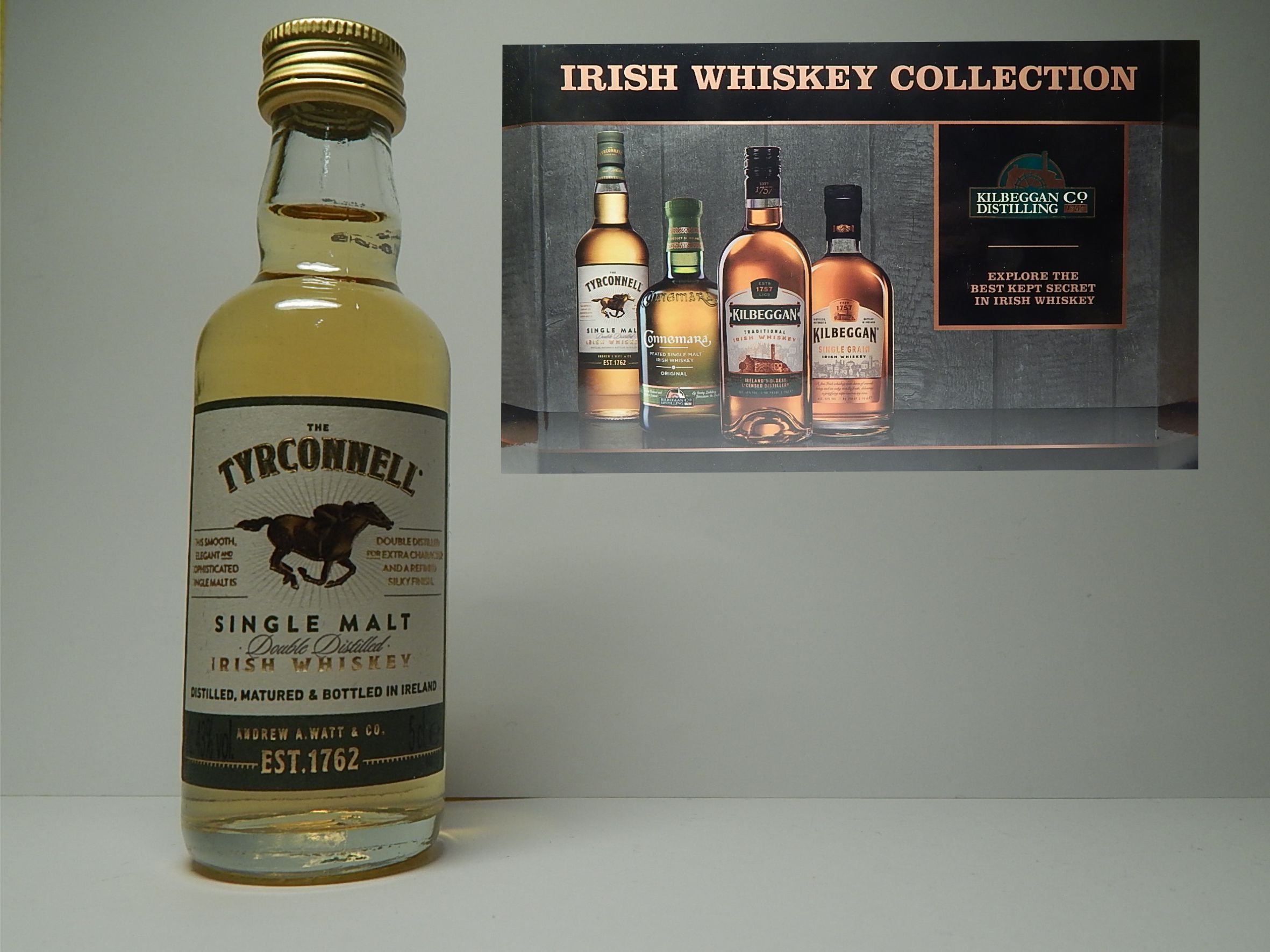 Double Distilled Single Malt Irish whiskey