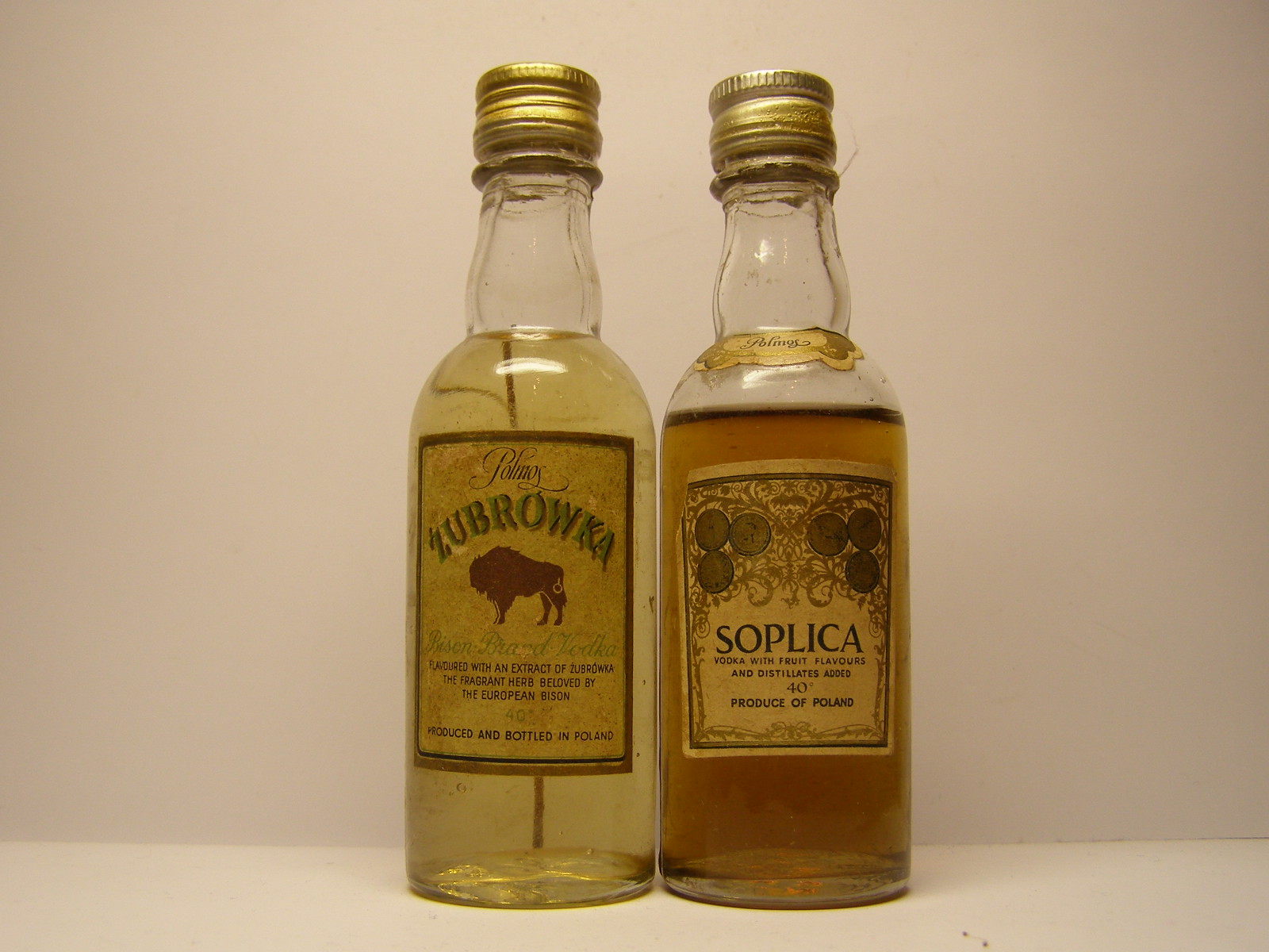 ZUBROWKA POLMOS , SOPLICA Vodka