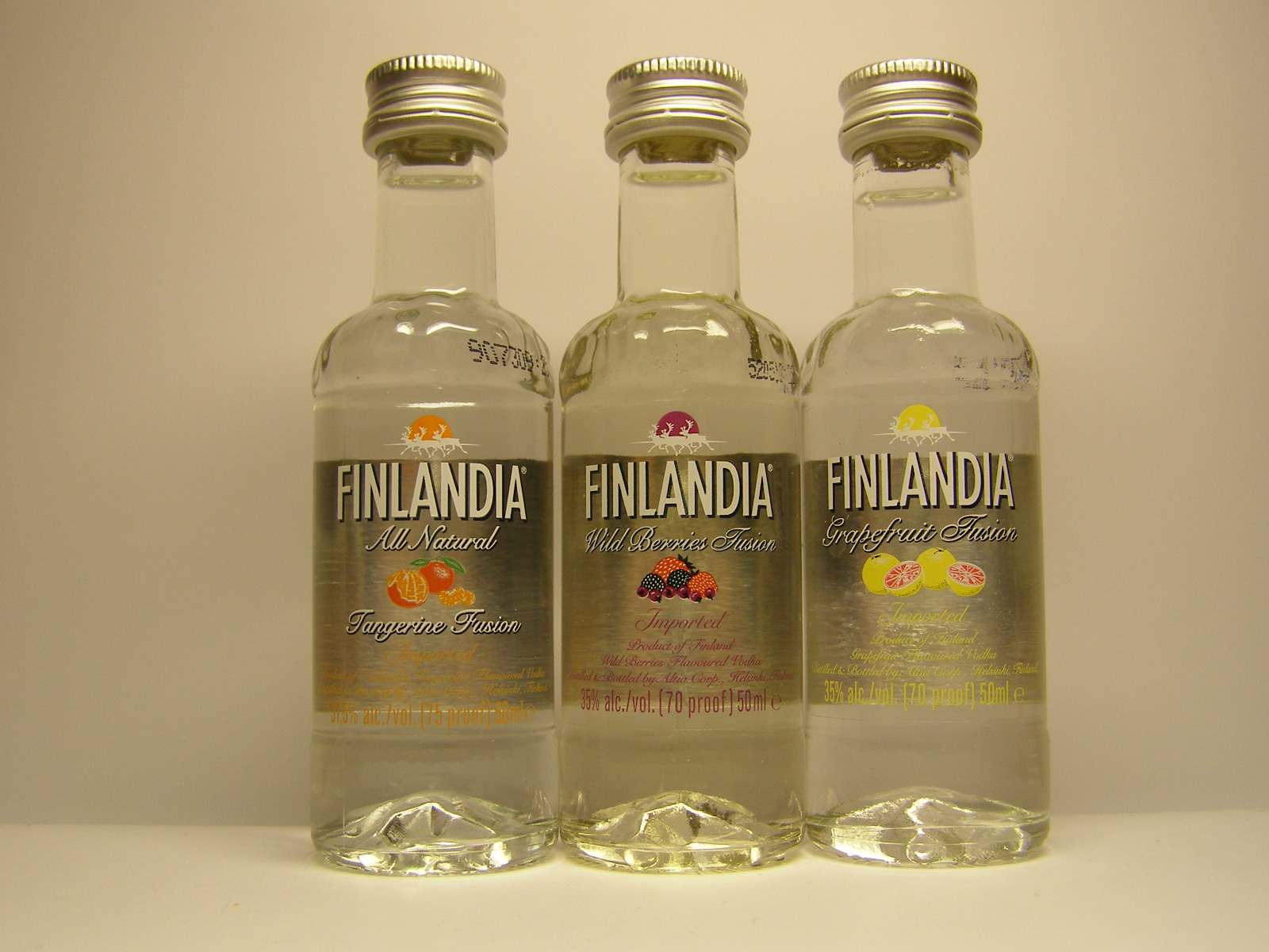 FINLANDIA Tangerine - Wild Berries - Grapefruit