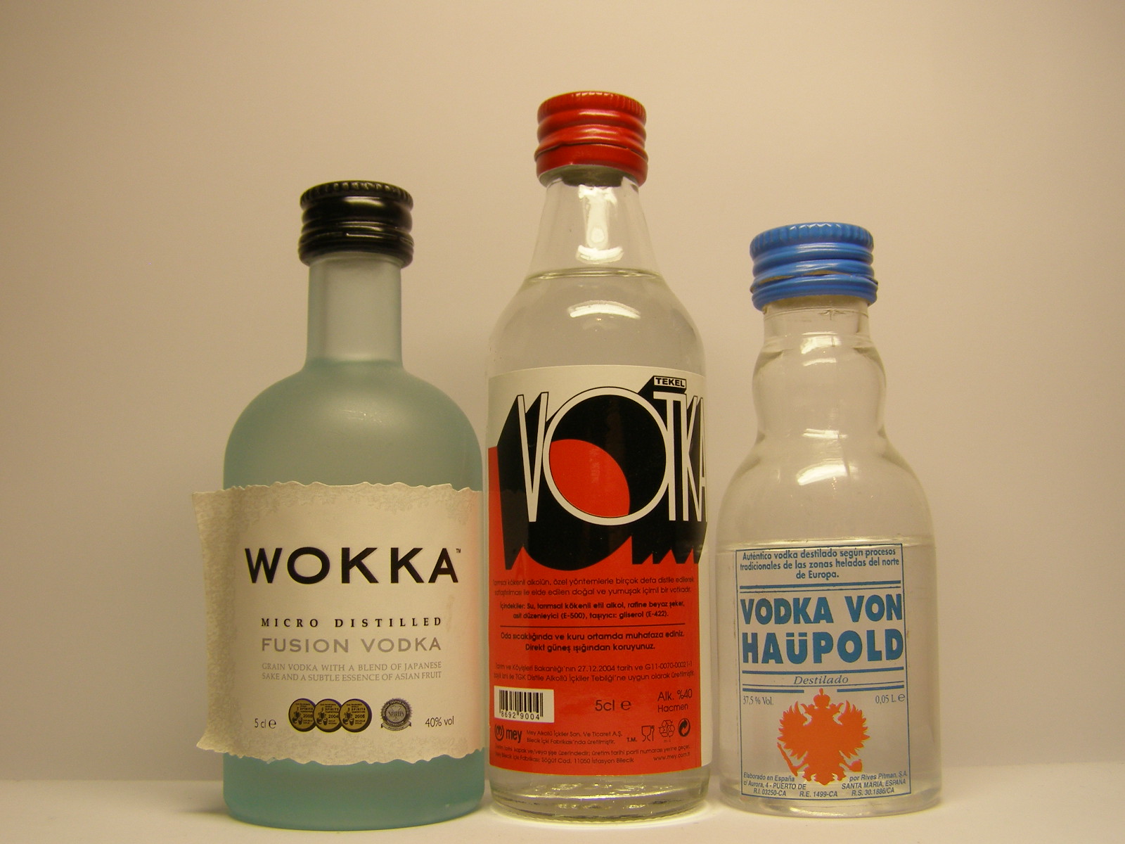 WOKKA , TEKEL , VODKA VON HAUPOLD