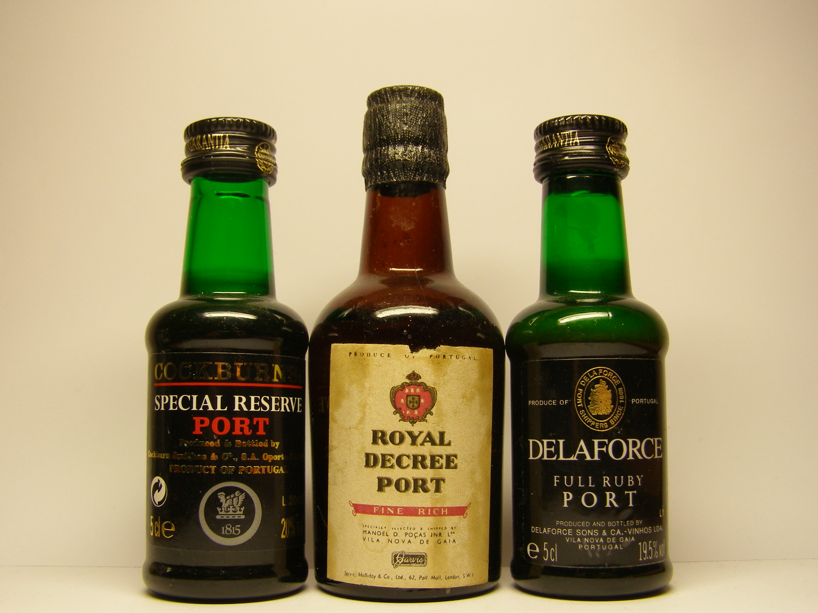 COCKBURN´S , ROYAL DECREE PORT , DELAFORCE